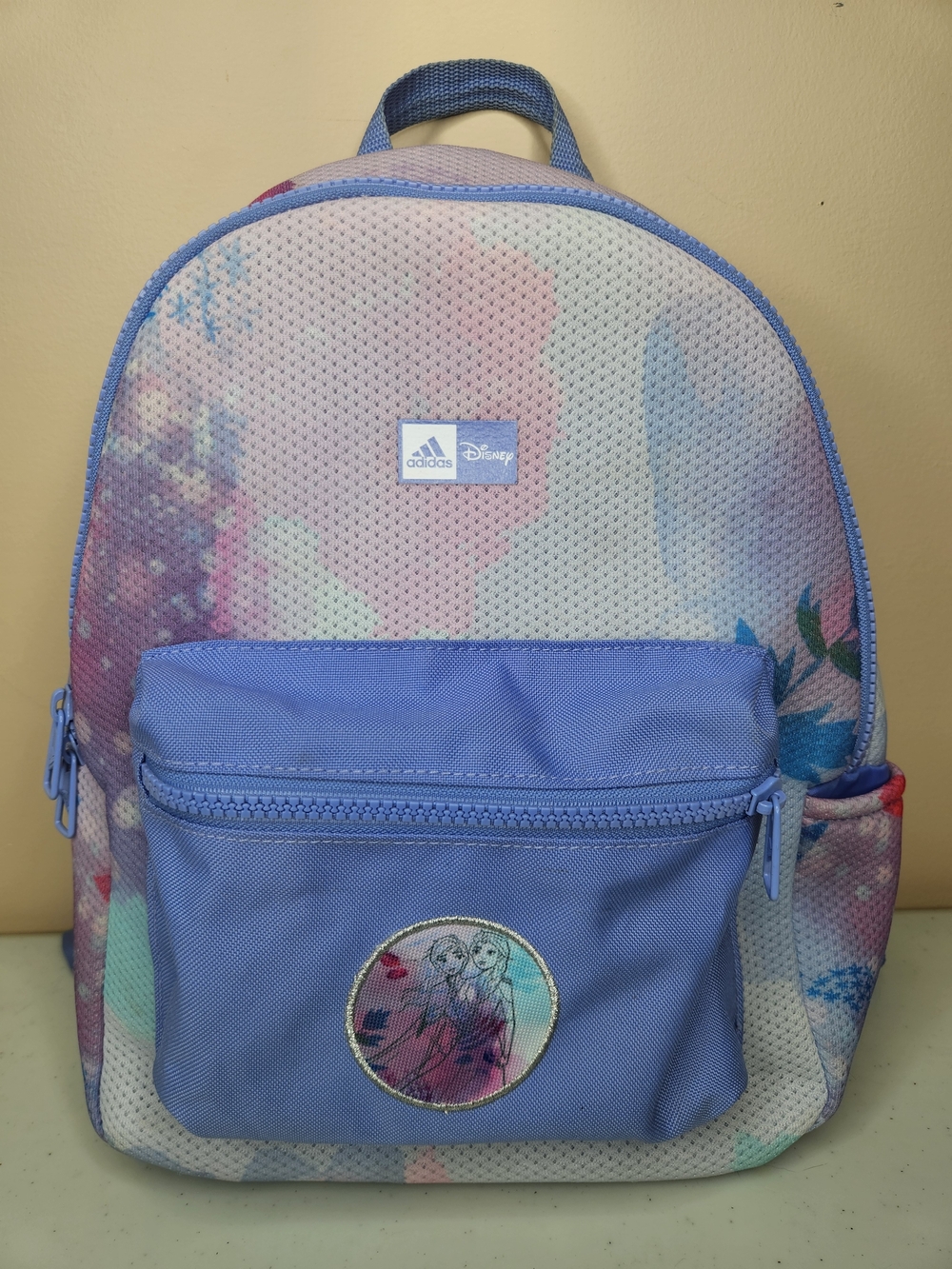 Adidas Disney Frozen Classic Backpack Elsa Anna Girls Kids Purple GN8156